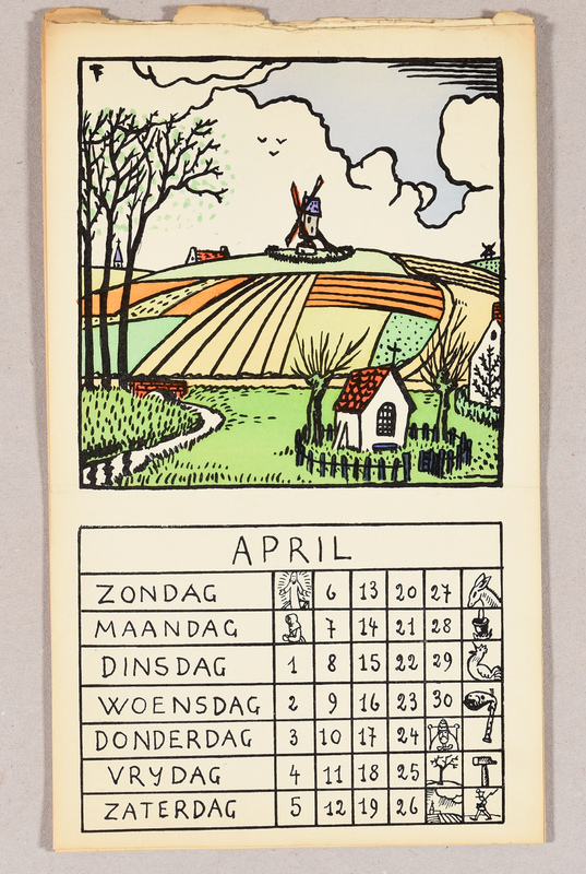 Pallieter - Kalender voor 1927 [1930, 1931, 1932].